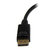StarTech.com DP2HDMI2 video átalakító kábel 0,21 M DisplayPort HDMI Fekete