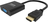 Vision TC-HDMIVGA/BL cavo e adattatore video 0,23 m HDMI tipo A (Standard) VGA (D-Sub) Nero