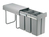 Wesco 757611-85 Küchenabfalltrennungssystem Kunststoff Grau