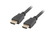 Lanberg CA-HDMI-11CC-0010-BK HDMI kábel 1 M HDMI A-típus (Standard) Fekete