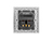 Lanberg AC-WS01-USB2-E gniazdko/zestaw gniazdek