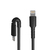 StarTech.com Cable Resistente USB-C a Lightning de 1 m Negro - Cable de Sincronización y Carga USB Tipo C a Lightning con Fibra de Aramida Resistente - Certificado MFi de Apple ...