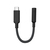 ALOGIC ELPC35A-BK mobile phone cable Black 0.1 m USB-C 3.5 mm