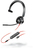 POLY 3315 Headset Bedraad Hoofdband Oproepen/muziek USB Type-C Zwart
