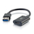 C2G 15 cm Adapter USB-C® Buchse auf USB-A Stecker für SuperSpeed USB, 5 Gbps