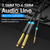 Vention 3.5mm TRS Male to Dual 6.35mm Male Audio Cable 1M Black