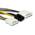 Qoltec 50433 internal power cable 0.15 m