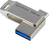 Goodram ODA3 pamięć USB 128 GB USB Type-A / USB Type-C 3.2 Gen 1 (3.1 Gen 1) Srebrny