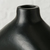 Boltze Ronella Vase Vase mit runder Form Aluminium Schwarz