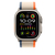 Apple MT5W3ZM/A Smart Wearable Accessories Band Beige, Orange Nylon, Recycled polyester, Titanium, Spandex