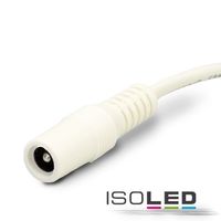 image de produit - Câble de raccordement avec fiche ronde FEMELLE 1 :: 5 m blanc