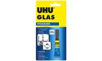 UHU colle spéciale GLAS, 3 g dans un tube, transparente (5652028)