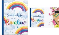 RNK Verlag Carnet de notes "Over the Rainbow", A4, uni (6530552)