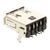 Lumberg USB-Steckverbinder 2.0 A Buchse / 1.0A, SMD