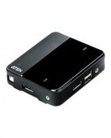 ATEN KVM-/Audio-/USB-Switch USB 2 x KVM/Audio/USB 1 lokaler Benutzer Desktop