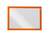 Durable DURAFRAME Self Adhesive Magnetic Signage Frame | 2 Pack | A4 Orange