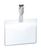 Durable Conference Clip Name Tag ID Badge Holders + Cards | 25 Pack | 60 x 90mm