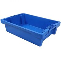 Multi-Purpose Heavy Duty Euro Stackable Container - 22 Litres - Blue
