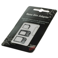 Sim-Karten Adapter 4er Set