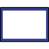Etichette per prezzatrice Printex f.to 26x19 mm bianco/blu permanenti conf 10 rotoli da 600 etich. - B10/2619/BP/ST