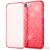 NALIA Handy Hülle für iPhone SE 2020 / 8 / 7, Glitzer Case Cover Schutz Tasche Rot