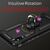 NALIA Ring Cover compatibile con Xiaomi Redmi 9A Custodia, Copertura Resistente con Anello Girevole 360°, Protettiva Hardcase & Silicone Bumper, Kickstand Case per Supporto Magn...