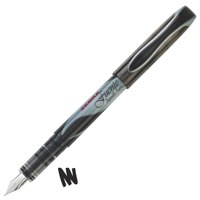 Zebra Fuente Disposable Fountain Pen Black (Pack 12)