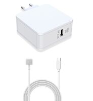 Power Adapter for MacBook 45W 14.8V 3A Plug: Magsafe 2 with USB output Netzteile