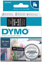 Etichette DYMO 1000 D1 24mm x7mt nero su bianco