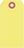 Anhängeetiketten - Fluoreszierend-Gelb, 12.2 x 6 cm, Manilakarton, Für innen