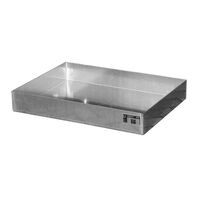 Stainless steel pallet tray
