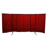 Mobile welding protection screen