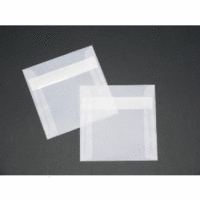 Briefumschläge Offset transparent 160x160mm 100g/qm HK VE=100 Stück weiß