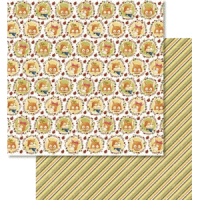 Scrapbook Paper Premium Glitter 30,5x30,5cm VE=5 Blatt Motiv 308