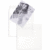 Briefumschläge Offset transparent 160x160mm 100g/qm HK VE=100 Stück weiß