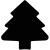 Motivlocher klein Weihnachtsbaum