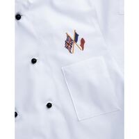 Nisbets Embroidery Crossed Flags for Jacket with Crossed Flags - Guernsey