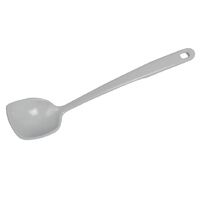 Dalebrook Long Serving Spoon in White with Hooked Handle Made of Melamine 255mm