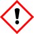 GHS-Kennzeichen GHS 07 - Achtung! (Ausrufezeichen) - Gefahrensymbol 15 x 15 mm, Polyethylen permanent, 1.000 Gefahrstoffaufkleber weiß
