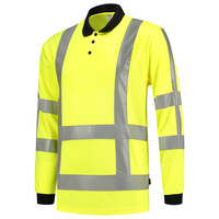 Tricorp poloshirt - RWS - birdseye - fluor yellow - maat 5XL