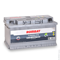 Batterie(s) Batterie voiture Rombat Tundra EFB TEFB475 12V 75Ah 760A