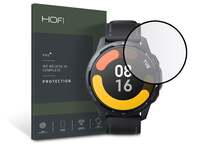 HOFI Hybrid Pro+ Glass Xiaomi Watch S1 Active üveg képernyővédő fólia fekete kerettel (FN0412)
