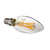 LED Leuchtmittel CLASSIC LED CANDLE, E14, 3,4W, 270°, 2200-2700K, 470lm, transparent