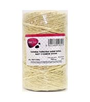 CUERDA TORCIDA 04MM NAT 700 GR SISAL