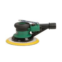 Air Palm Sander with Dust Extraction, 3mm Orbit, 150mm