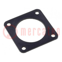 Socket gasket; flange (4 holes); 97,MS/DS; size 16S