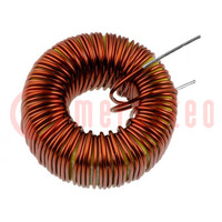 Inductor: wire; THT; 470uH; 1A; 180mΩ
