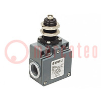 Limit switch; pin plunger Ø8mm and additional fixation; 10A