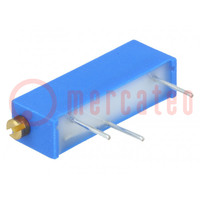 Potentiometer: mounting; multiturn; 10kΩ; 750mW; ±10%; linear