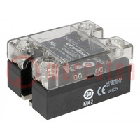 Relay: solid state; Ucntrl: 3÷32VDC; 10A; 24÷280VAC; -40÷80°C; IP20